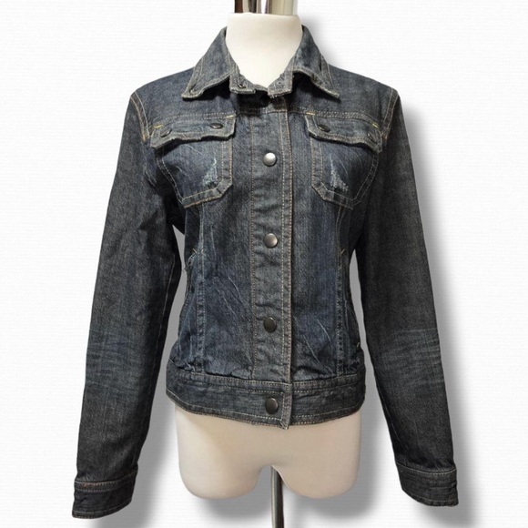 a.v.v japanese denim jacket - Picture 1 of 4